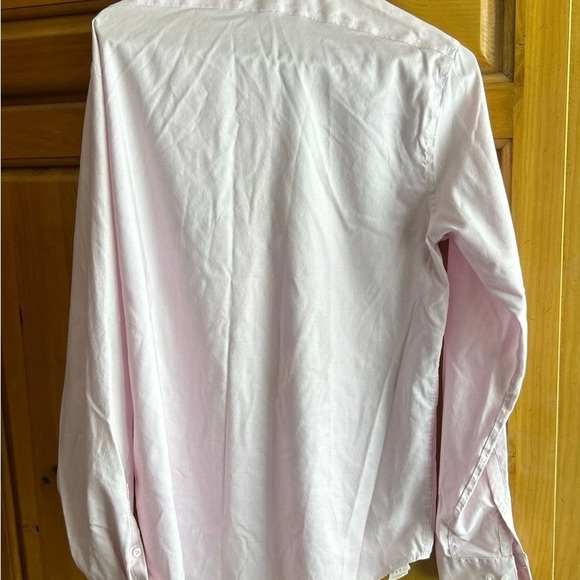 Calvin Klein slim fit non-iron button up shirt. Size 15-1/2.34/35 - Picture 4 of 6